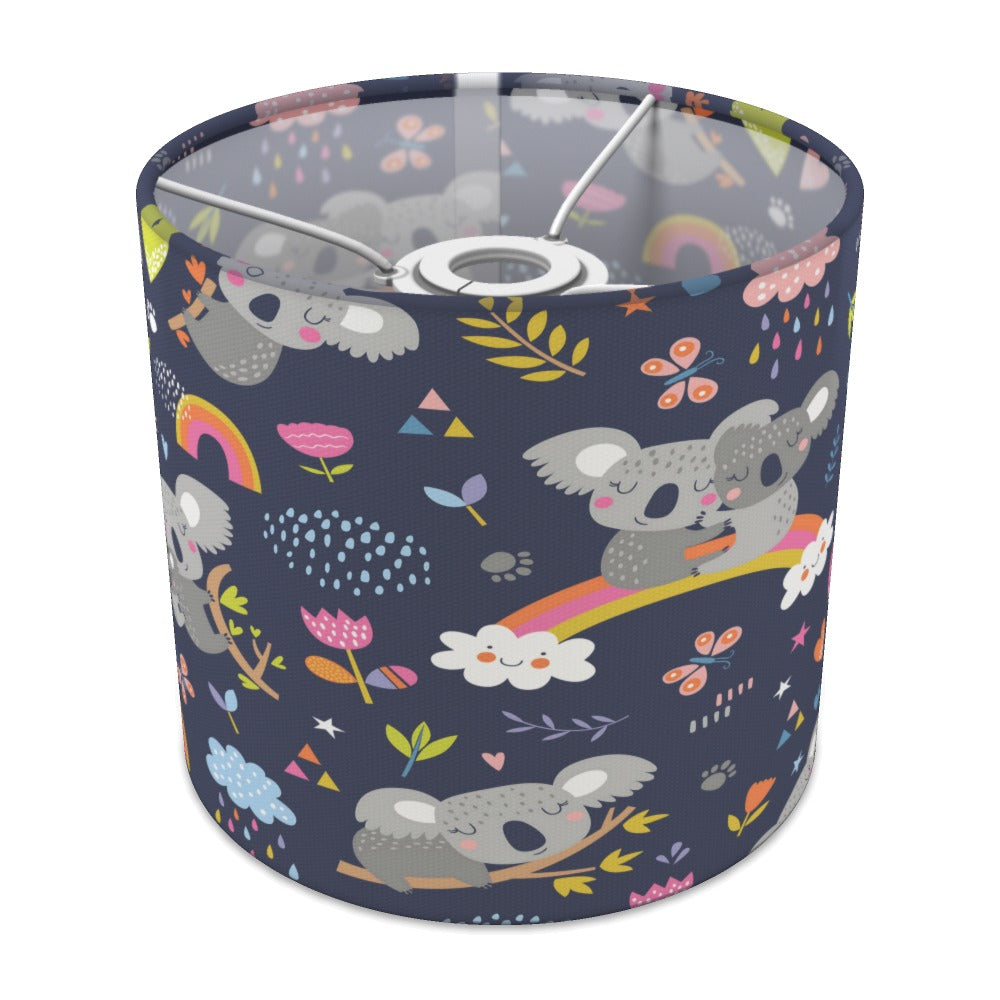 Playful Koala Rainbow Pattern lampshade - 20cm Ceiling