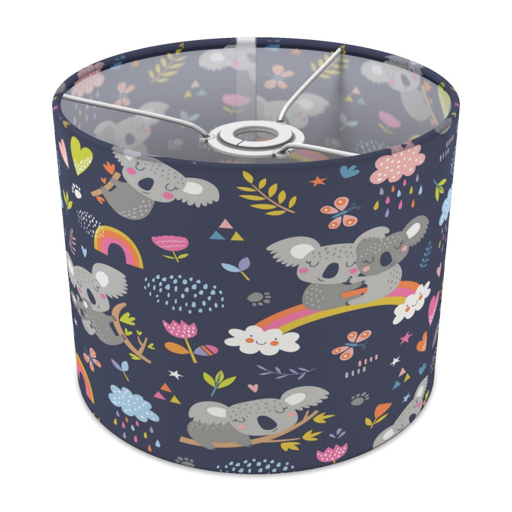 Playful Koala Rainbow Pattern lampshade - 25cm Ceiling