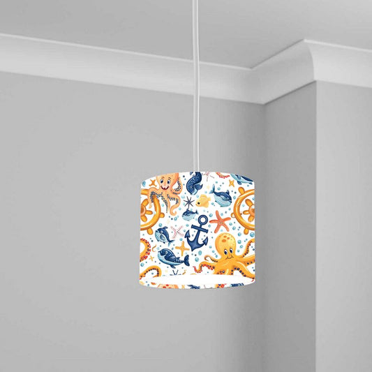 Aquatic Lampshade Kids Bedroom LightShade ver90 20CM X 18.5CM