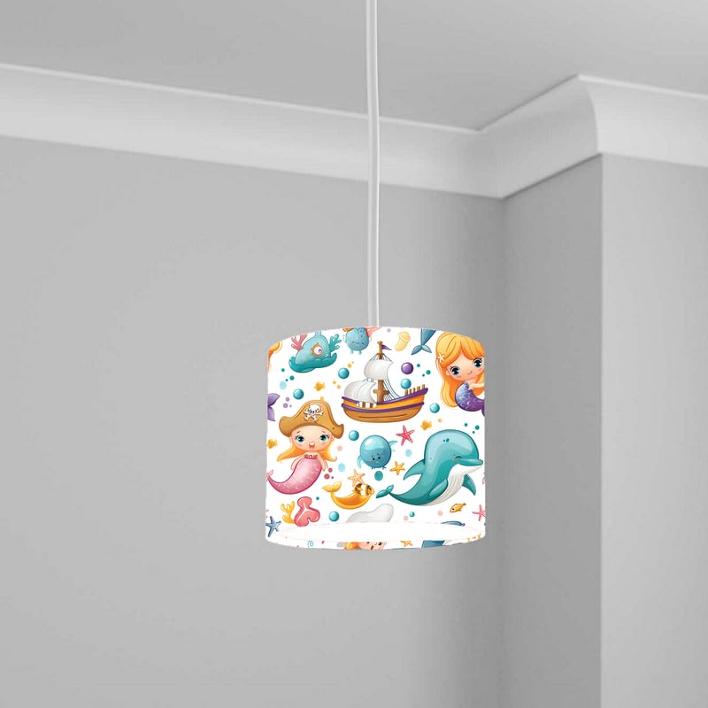 Aquatic Lampshade Kids Bedroom LightShade ver57 20CM X 18.5CM