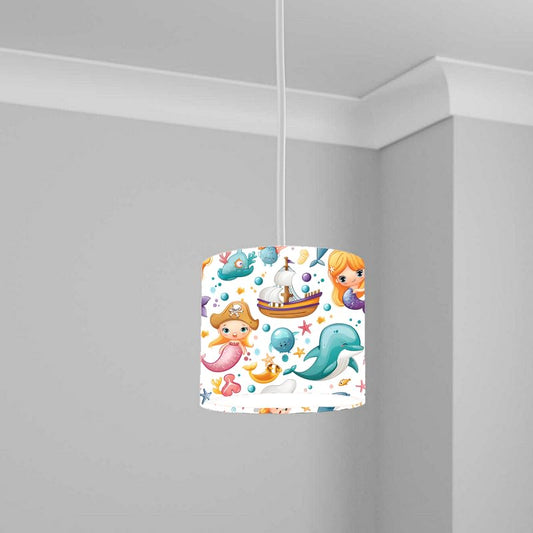 Aquatic Lampshade Kids Bedroom LightShade ver57 20CM X 18.5CM
