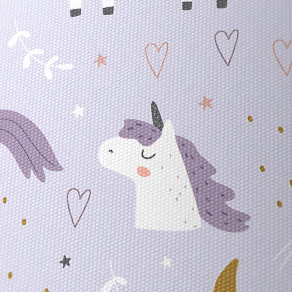 Purple Unicorn Fantasy lampshade
