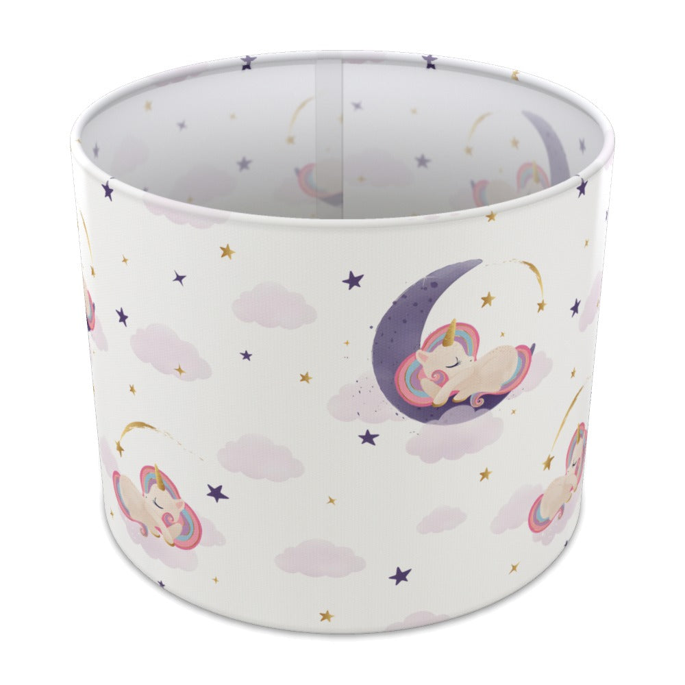 Sleeping Moon Unicorn lampshade - 25cm Table