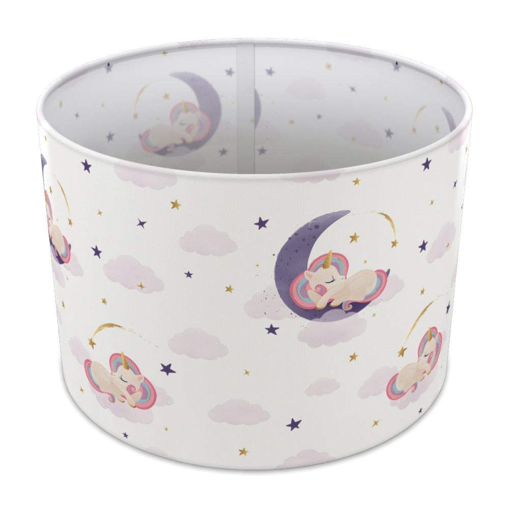 Sleeping Moon Unicorn lampshade - 30cm Table