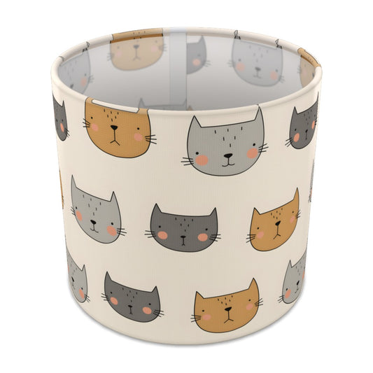 Cute Cartoon Cat Pattern lampshade - 20cm Table