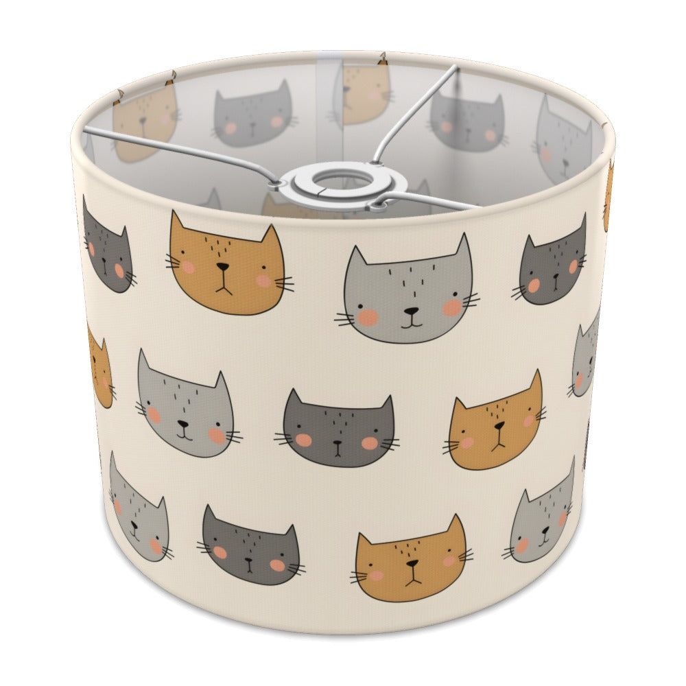 Cute Cartoon Cat Pattern lampshade - 25cm Ceiling