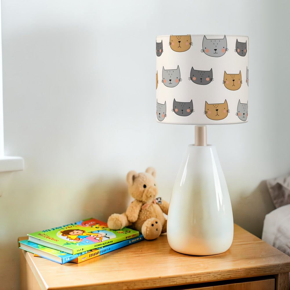 Cute Cartoon Cat Pattern lampshade