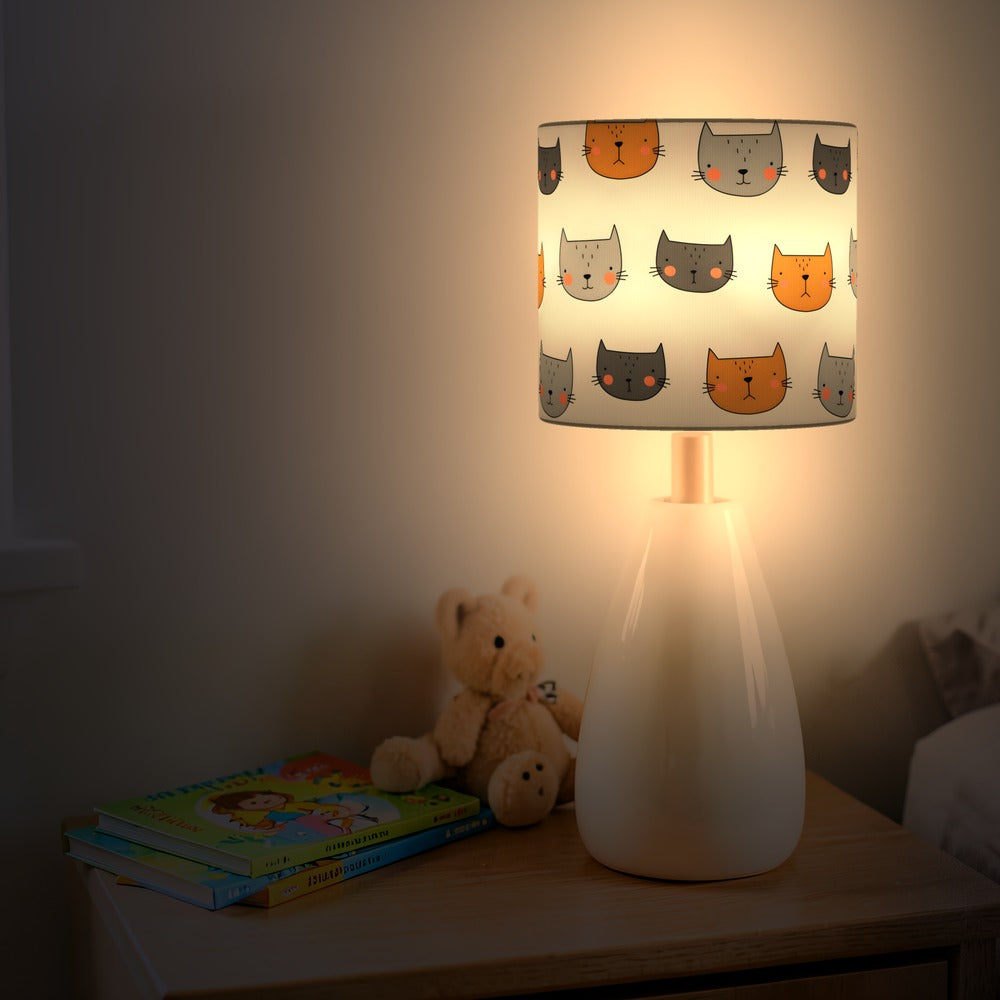 Cute Cartoon Cat Pattern lampshade