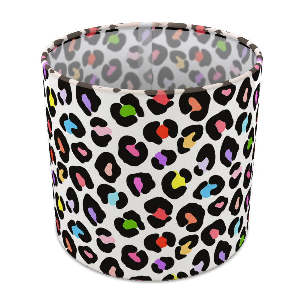 Multicolor Leopard lampshade - 20cm Table