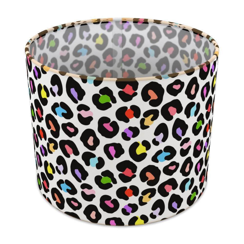 Multicolor Leopard lampshade - 25cm Table
