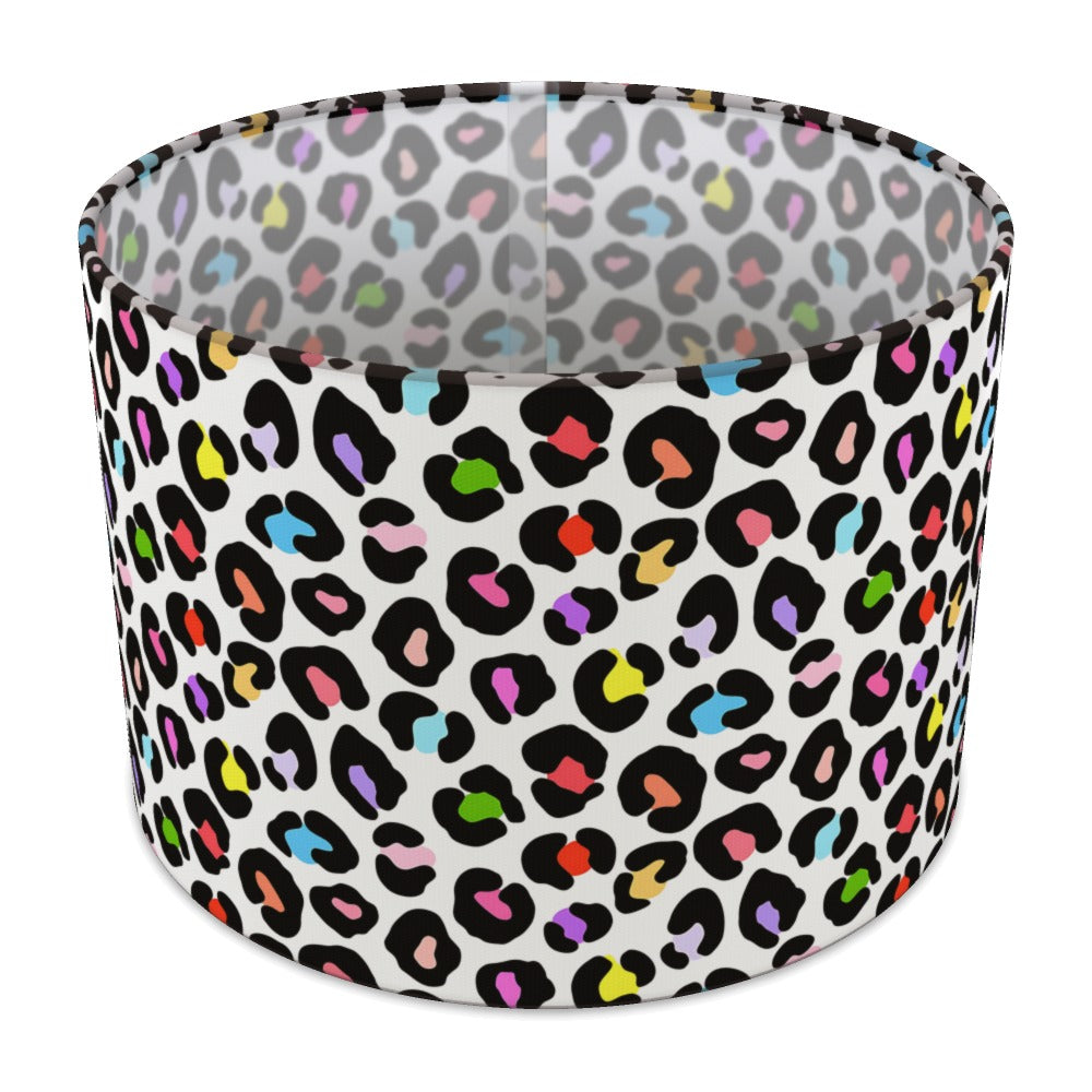 Multicolor Leopard lampshade - 30cm Table