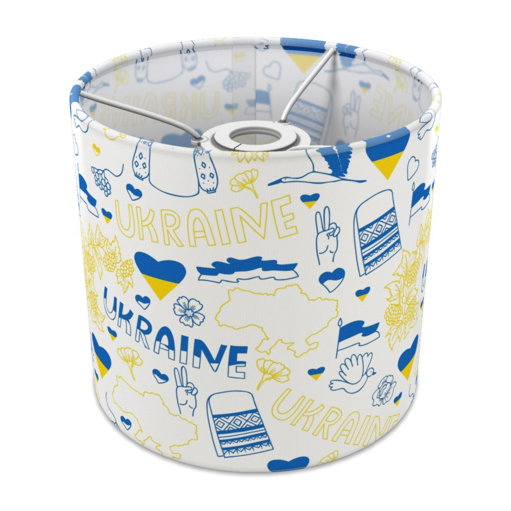 Vibrant Eastern European Theme Inspired Pattern lampshade - 20cm Ceiling