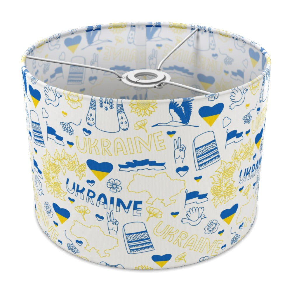 Vibrant Eastern European Theme Inspired Pattern lampshade - 30cm Ceiling
