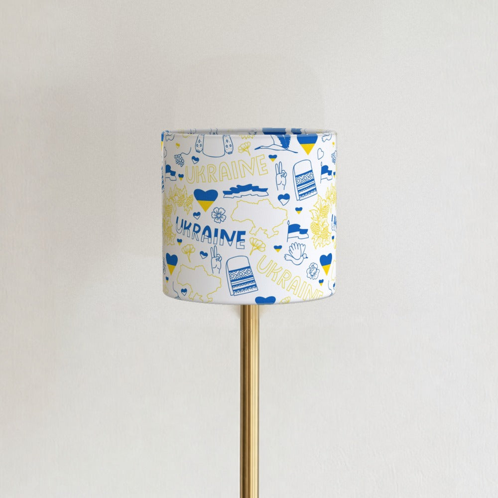 Vibrant Eastern European Theme Inspired Pattern lampshade