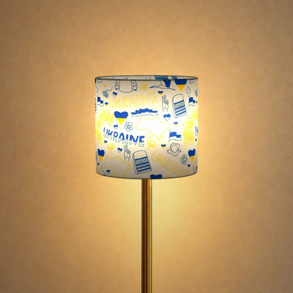 Vibrant Eastern European Theme Inspired Pattern lampshade