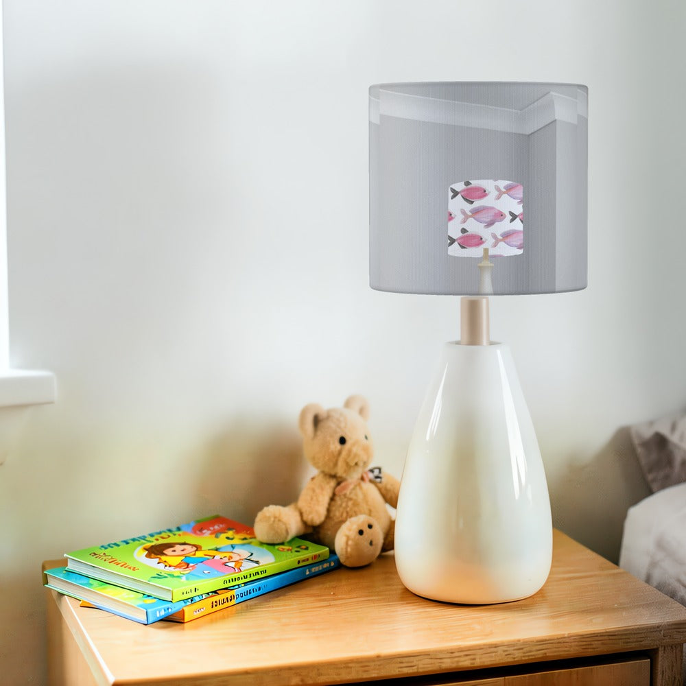 Pink Fish Pattern lampshade