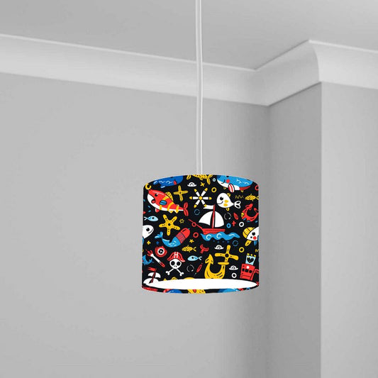 Aquatic Lampshade Kids Bedroom LightShade ver293 20CM X 18.5CM