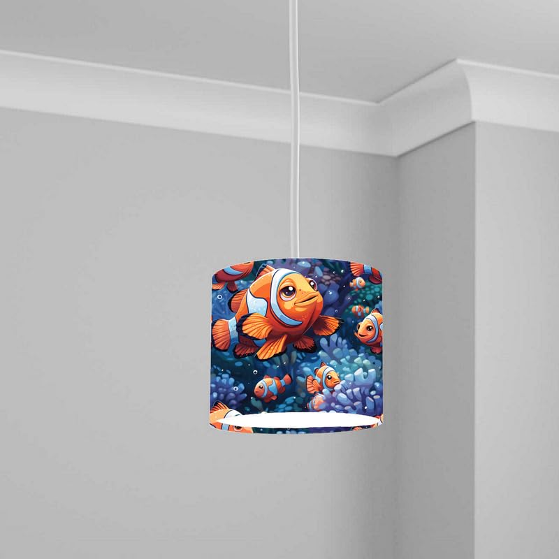 Aquatic Lampshade Kids Bedroom LightShade ver262 20CM X 18.5CM