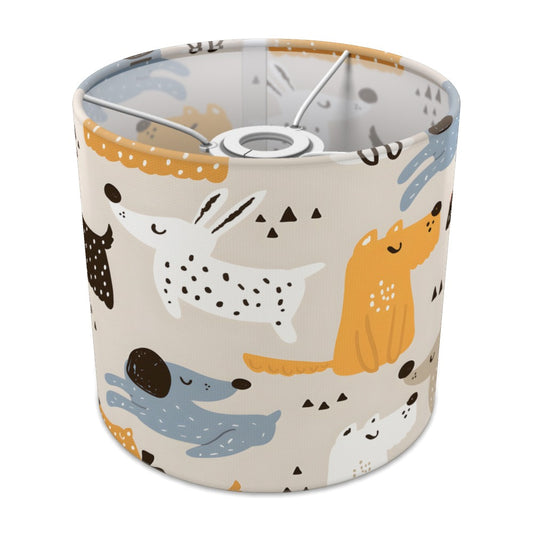 Colorful Dog Puppy Pattern lampshade - 20cm Ceiling