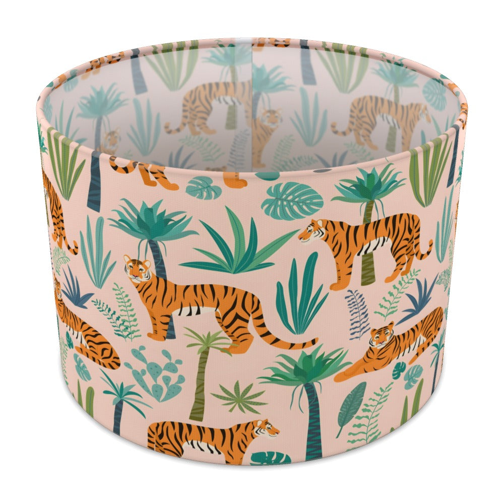 Jungle Tiger Safari lampshade - 30cm Table