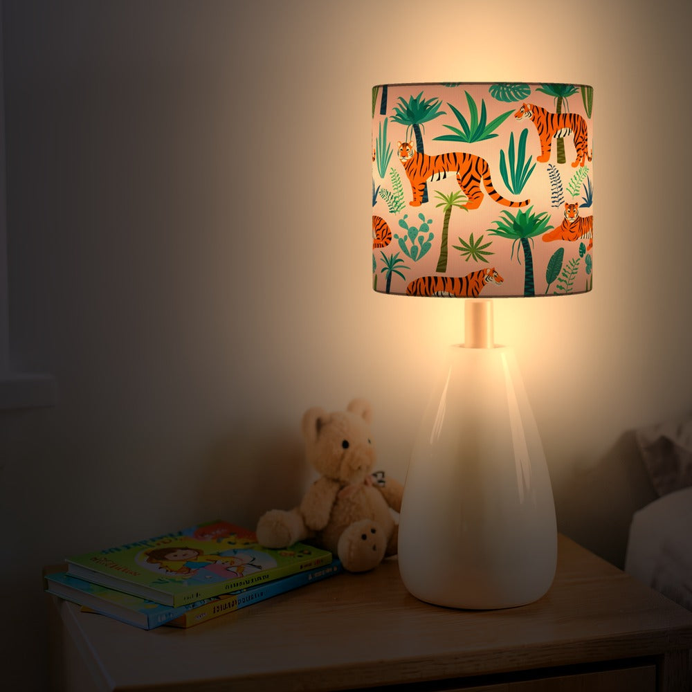 Jungle Tiger Safari lampshade