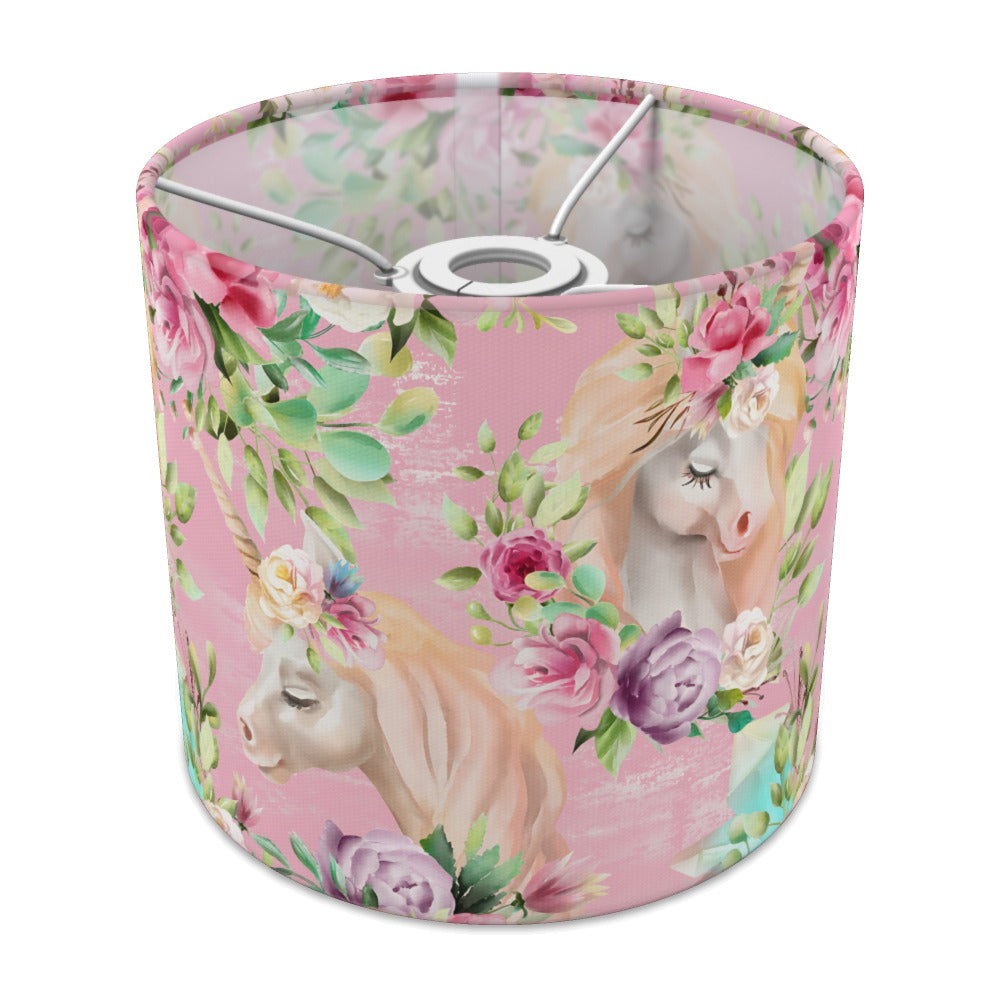 Enchanted Unicorn Floral lampshade - 20cm Ceiling