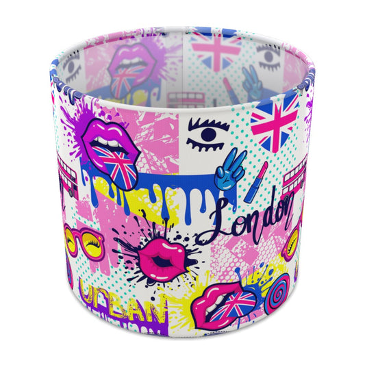 Urban Pop Art London lampshade - 20cm Table