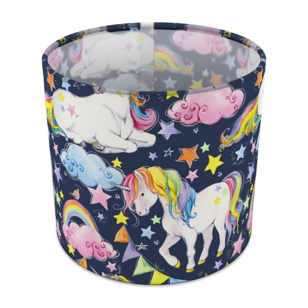 Magical Unicorn and Pink Cloud lampshade - 20cm Table