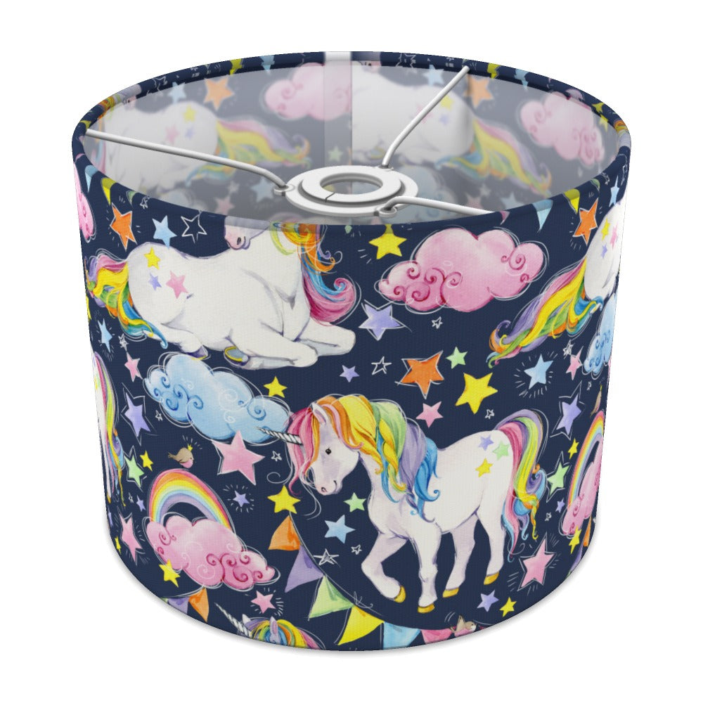 Magical Unicorn and Pink Cloud lampshade - 25cm Ceiling