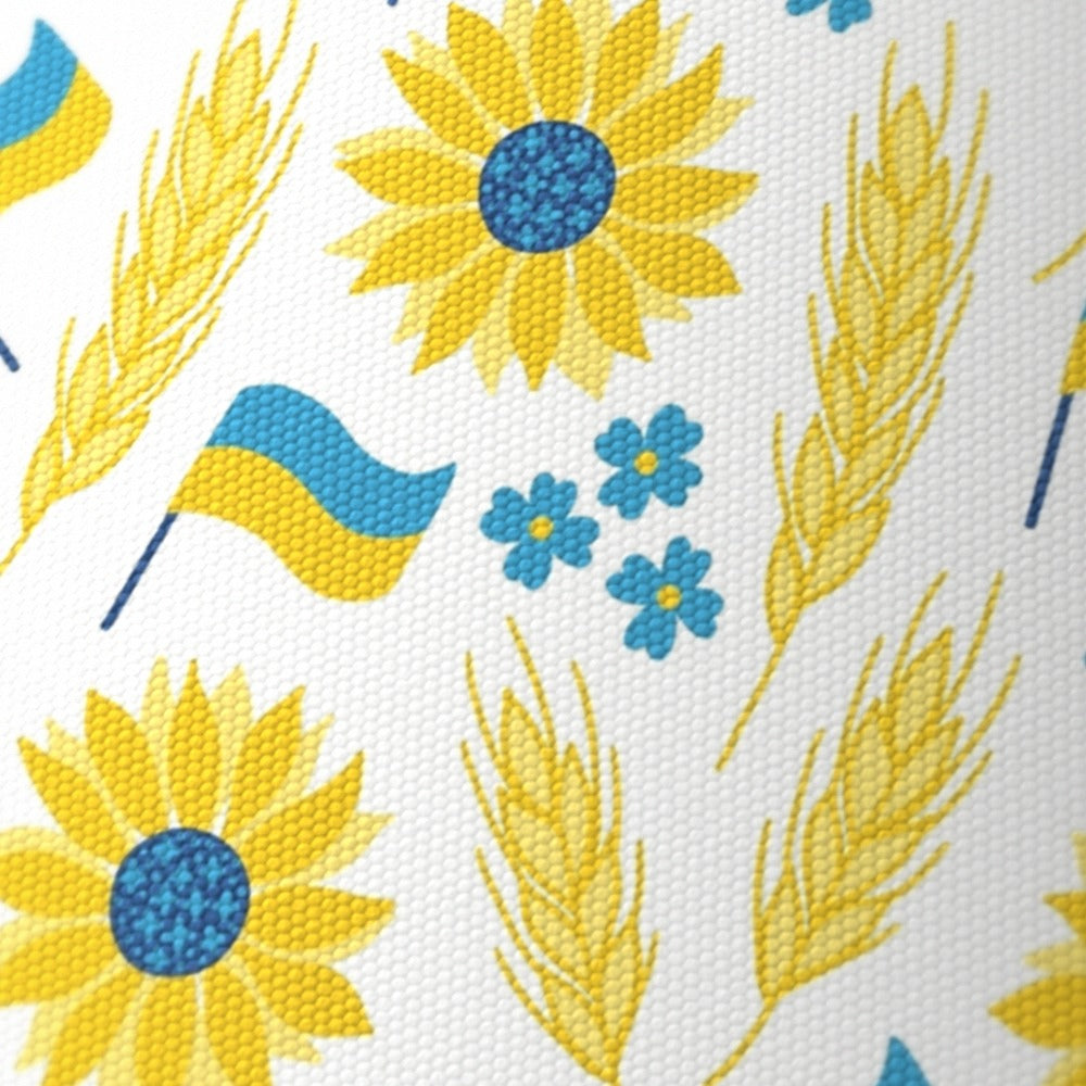 Sunflower Ukrainian Flag lampshade