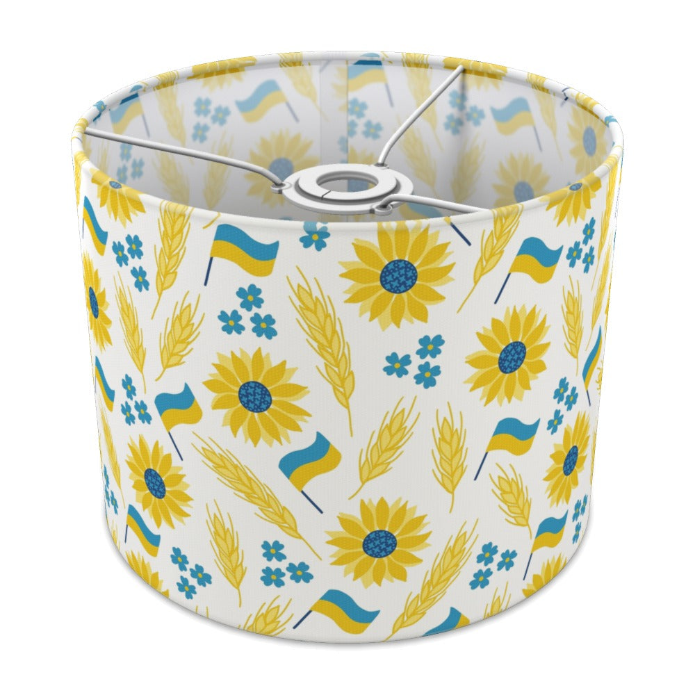 Sunflower Ukrainian Flag lampshade - 25cm Ceiling