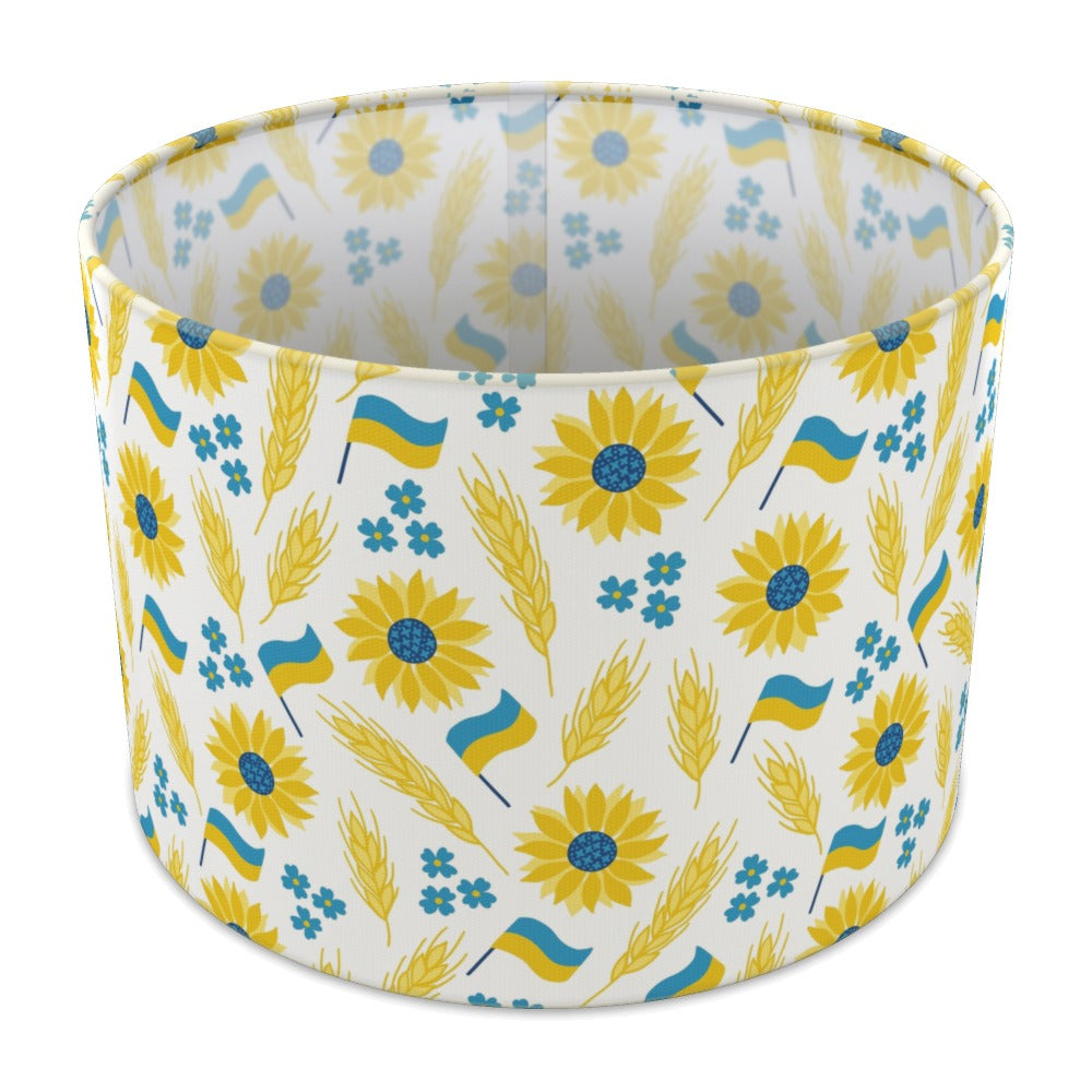 Sunflower Ukrainian Flag lampshade - 30cm Table