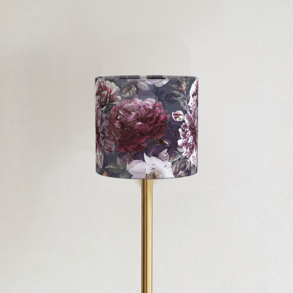 Elegant Dark Floral lampshade