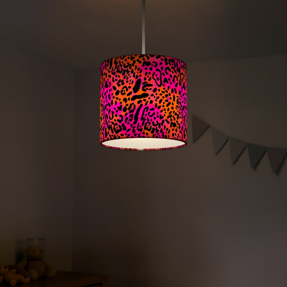 Pink Leopard Animal lampshade
