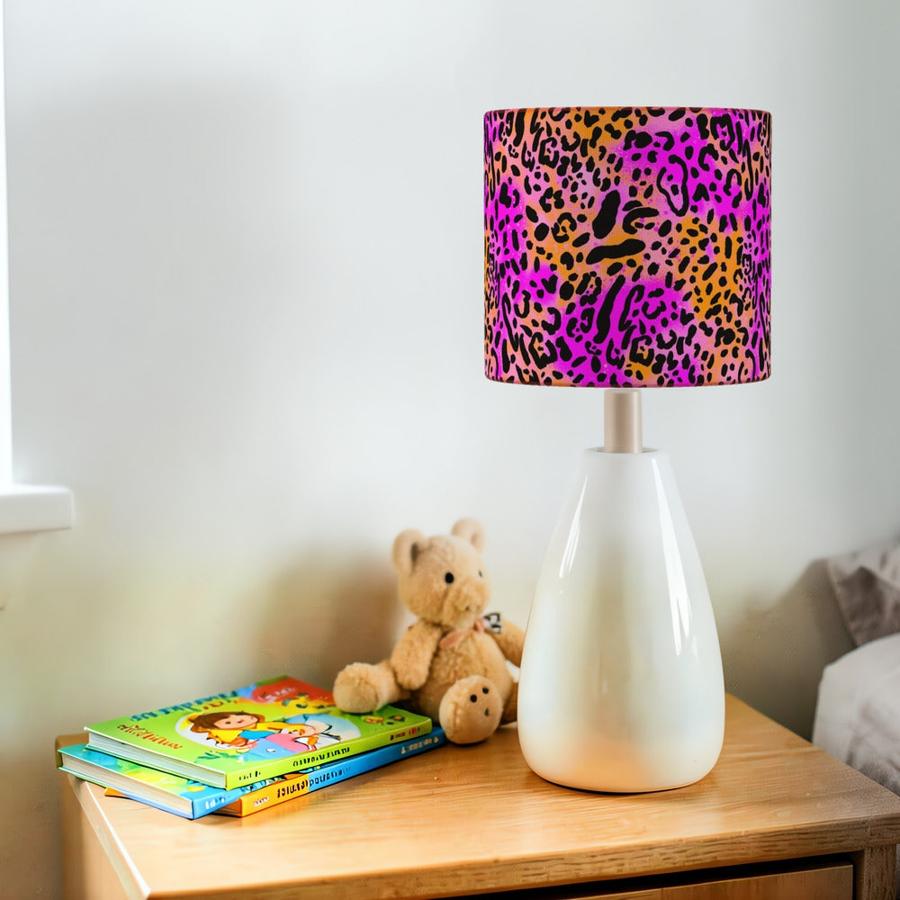 Pink Leopard Animal lampshade