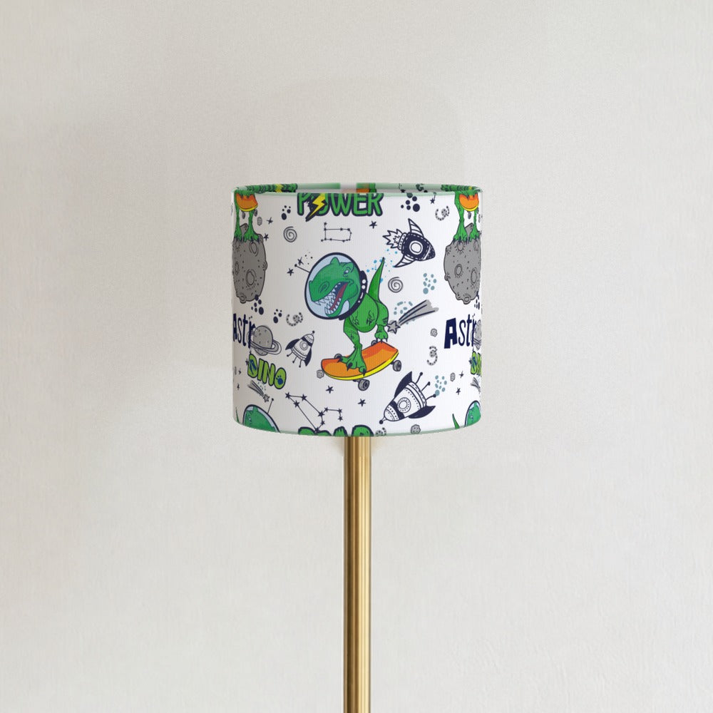 Dinosaur Skateboard Adventure lampshade