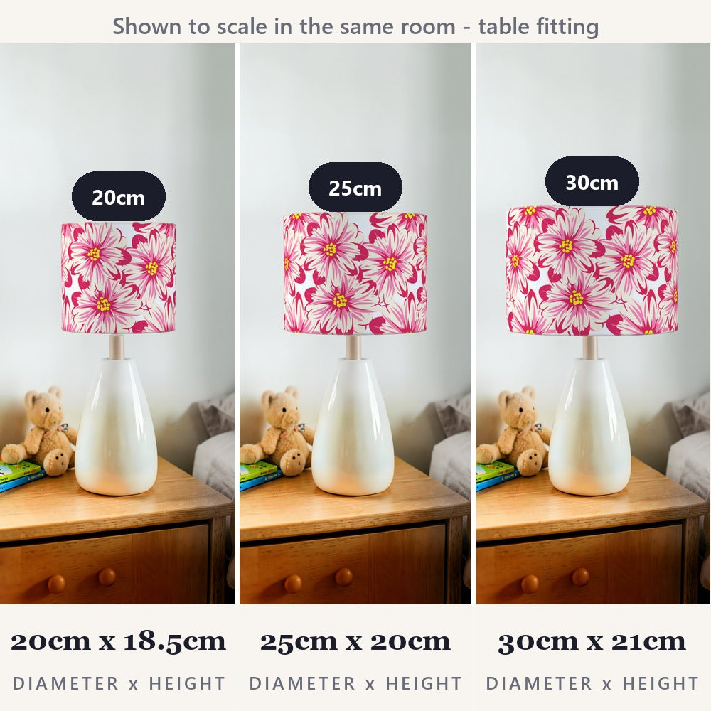Pink Floral Pattern lampshade