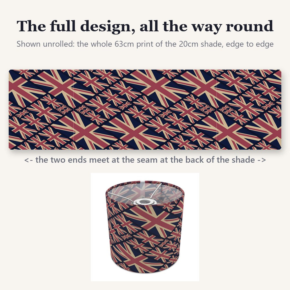 Union Jack Pattern lampshade