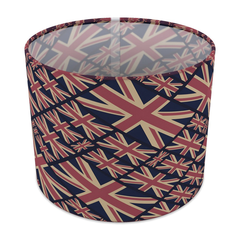Union Jack Pattern lampshade - 25cm Table