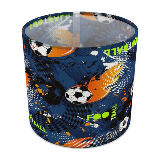 Blue Soccer Sports Theme lampshade - 20cm Table
