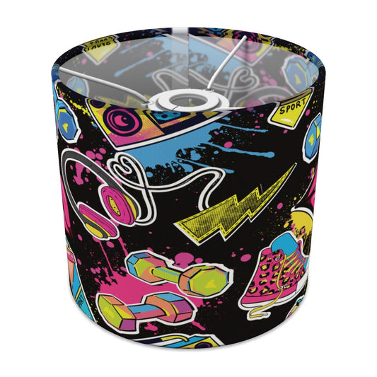 Neon Music Theme lampshade - 20cm Ceiling