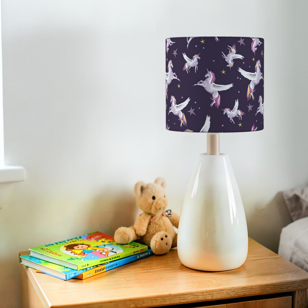 Magical Unicorn Space Theme lampshade