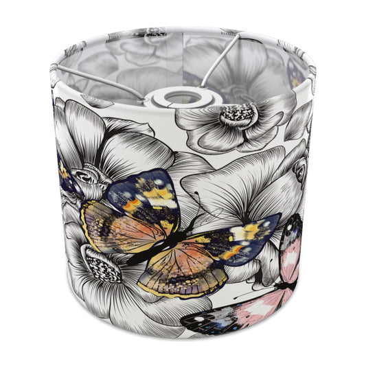 Butterfly and Floral lampshade - 20cm Ceiling