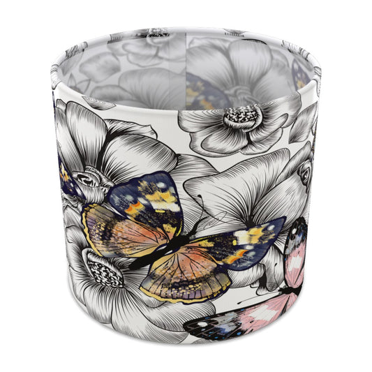 Butterfly and Floral lampshade - 20cm Table