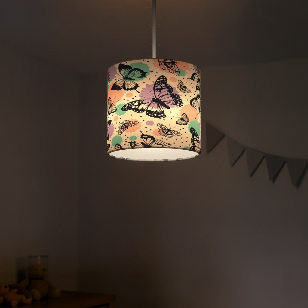 Colorful Butterfly Pattern lampshade