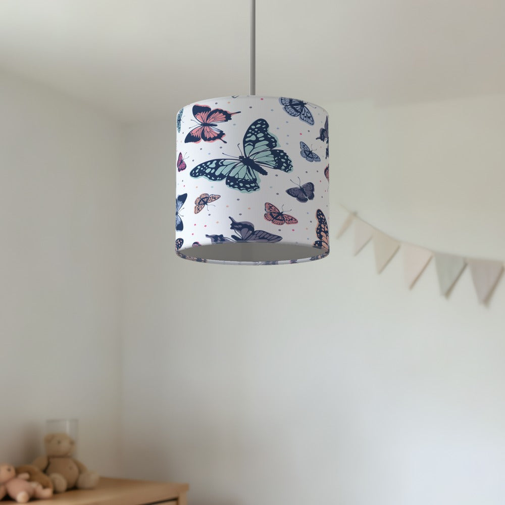 Colorful Butterfly Pattern lampshade