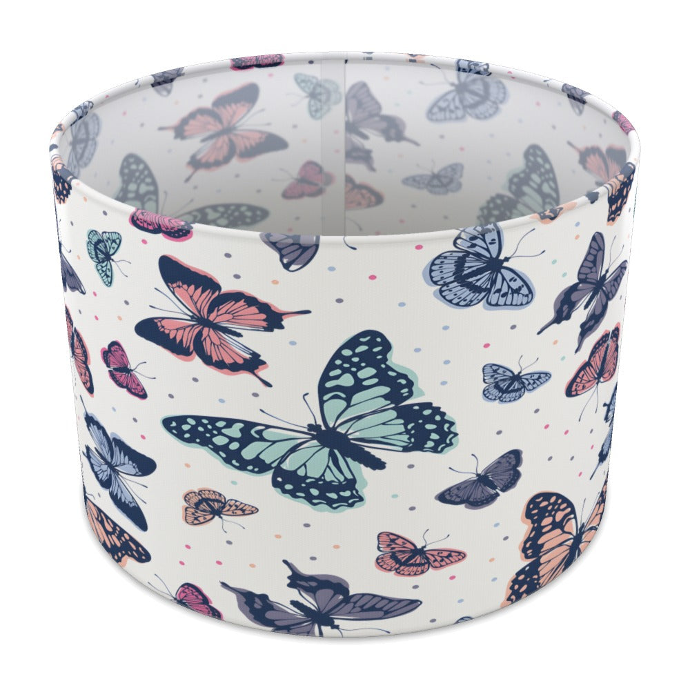 Colorful Butterfly Pattern lampshade - 30cm Table