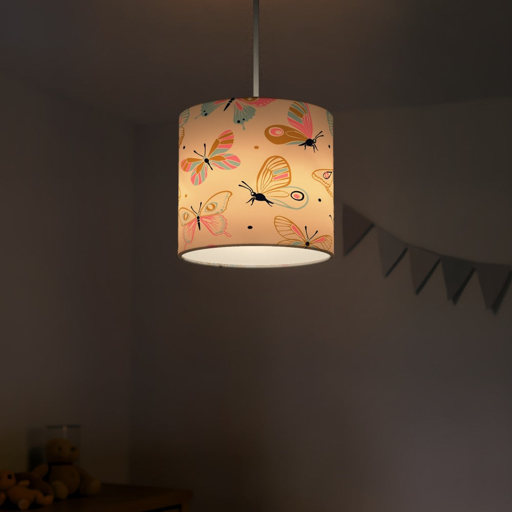 Pastel Butterfly Design lampshade