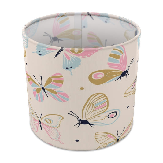 Pastel Butterfly Design lampshade - 20cm Table