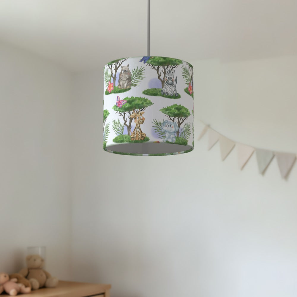 Jungle Safari Animal lampshade